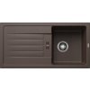 Jednokomorový drez Blanco FAVUM granitový hnedý