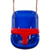 BPP Hojdačka pre bábätko BABY swing, modro-červená