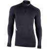 Pánske funkčné tričko UYN AMBITYON MAN LG SL ZIP - čierna S/M