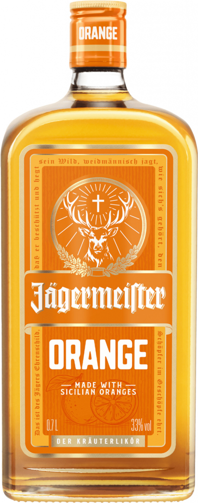 Jägermeister Orange 33% 0,7 l (čistá fľaša)