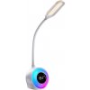 Immax Immax 08979L - LED RGBW Stmievateľná stolná lampa s budíkom FALCON LED/10W/12V IM1231 + záruka 3 roky zadarmo