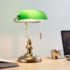 Stolná lampa Lindby Milenka, bronz, výška 38 cm, kov - 9620986