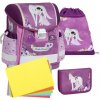 Školská taška Belmil 403-13 Classy Little Princess Purple (set s peračníkom a vreckom) + DARČEK
