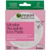 Garnier Skin Naturals Micellar Reusable Eco Pads pratelné odličovací tamponky 3 ks