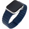 Silikonový remienok FIXED Magnetic Strap s magnetickým zapínaním pre Apple Watch 38 mm/40 mm/41 mm/42 mm, modrý