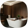 Rea TOP, LED zrkadlo 70x70cm, HOM-01519