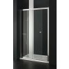 AQUATEK MASTER B2 130cm dvere do niky / sprchový kút rohový, profil chróm - sklo matné (61)