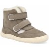 Protetika Dievčenská zimná barefoot obuv KESY TAUPE sivá