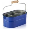 Humdakin Plechový úložný box System Bucket Blue