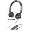 Poly Blackwire 3325 čierna / Náhlavná súprava / mikrofón / dve slúchadlá / USB-C/A / 3.5mm jack (8X221AA)