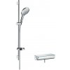 Hansgrohe Raindance Select S - Sprchový set s termostatom, 15 cm, 3 prúdy, chróm - 27037000