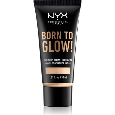 NYX Professional make-up Born To Glow tekutý rozjasňujúci make-up 01 Pale 30 ml
