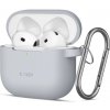 Tech-Protect Silicone Hook púzdro Apple AirPods 4 farba crayon grey (5906302370061)