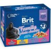 Brit Premium Cat Pouches masovo a RYBIE MIX 1200 g