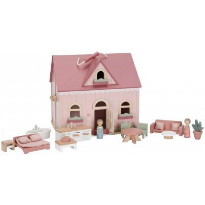 Little Dutch Drevený domček pre bábiky prenosný + záruka 3 roky zadarmo