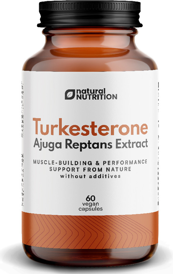 Natural Nutrition Turkesterone Ajuga Reptans extrakt kapsuly 60 kapsúl