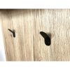 Interex design Vešiak ELPO / Čierna matná