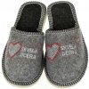 Dámske papuče DCÉRA sivé