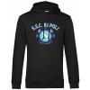 Superfutbal Mikina s kapucňou Partenoppei, čierna Veľkosť: 2XL