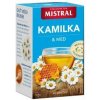 Čaj MISTRAL bylinný kamilka, med 30g