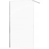 MEXEN/S - KIOTO Sprchová zástena WALK-IN 100x200 cm 8 mm, chróm, transparent 800-100-101-01-00