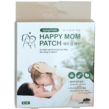 Monsea Happy Mom Patch hydrogélová náplasť po injekciách a uštipnutí hmyzom 5 x 5 cm 5 ks