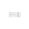 Verbatim USB flash disk, USB 2.0, 16GB, Metal Executive, Store N Go, strieborný, 98748, USB A, s pútkom