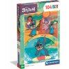 Clementoni - Puzzle Disney Stitch a priatelia - 100 dielov