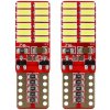 LED žiarovky CANBUS 24SMD 4014 T10e (W5W) White 12V/24V