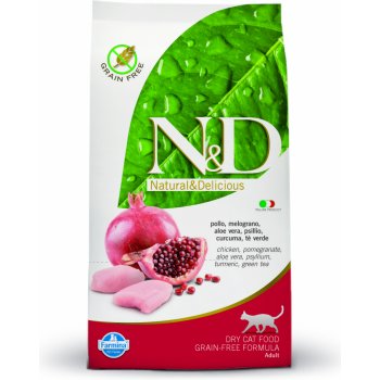 N&D Grain Free CAT Adult Chicken & Pomegranate 5 kg