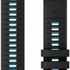 Garmin silikónový QuickFit 22 – Black/Cirrus Blue 010-13280-05