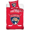 BedTex Obliečka šport, hokej, nhl Svietiaca NHL Florida Panthers červená