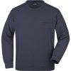 James & Nicholson Mikina JN 924 s náprsní kapsou, pánská COT02092400313-navy 3XL Navy