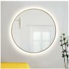 | Baltica Design - LED zrkadlo s podsvietením BRIGHT 15W/230V 3000K priemer 80 cm IP65 zlaté | Bright 80 Golden, warm