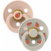BIBS STUDIO Colour Ladybug cumlíky z prírodného kaučuku 2ks Blush Mix - 2