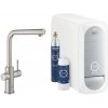 Grohe Blue Home - Drezová batéria Connected, s chladiacim zariadením a filtráciou, supersteel - 31539DC0