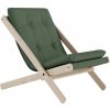 Karup deckchair BOOGIE - lehátko (skladacie) 65x88x75 cm olive green neošetřené (bez oleja, bez laku)