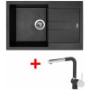 Akčný set Sinks Sinks AMANDA 780 Metalblack + batéria MIX 3 P GR