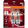 Osram OSRAM Automobilové žárovky NIGHT BREAKER LASER +150% H4 60/55W 12V P43T 2vnt