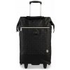 Fabrizio Nákupná taška na kolieskach PUNTA Big Wheel 40 L čierna