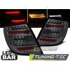 Tuning-tec Zadné svetlá LED BAR SMOKE pasuje na MERCEDES C-KLASA W204 KOMBI 07-10