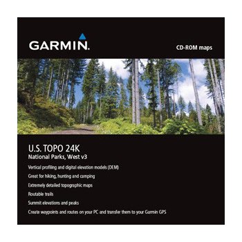 Garmin MapSource TOPO USA 24K National Parks, West