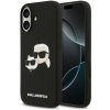 Karl Lagerfeld puzdro gumené Apple iPhone 17 KLHMP17SSKCHPPLK čierne