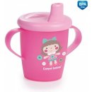 Canpol babies netečúci hrnček Toys 250 ml ružová