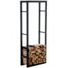 J.A.D. TOOLS stojan na krbové drevo 40x25x125cm