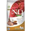 N&D Quinoa Dog Skin & Coat Adult Mini – Krmivo pre psov s prepeličím mäsom, kurkumou a kokosom 2,5 kg