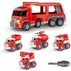 Bavytoy Sada hasičských autíček se šroubovákem