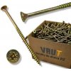 Skrutky do dreva so zápustnou hlavou PZ 6X110 mm - 150ks