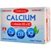 Terezia Calcium + vitamin D3 a K2 30 kapslí