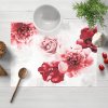 Biante Dekoračné prestieranie na stôl PM-017 Veľké červené kvety 35x45 cm